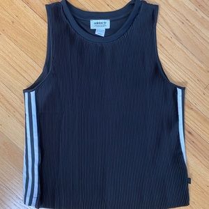 Adidas Pleated front tank top